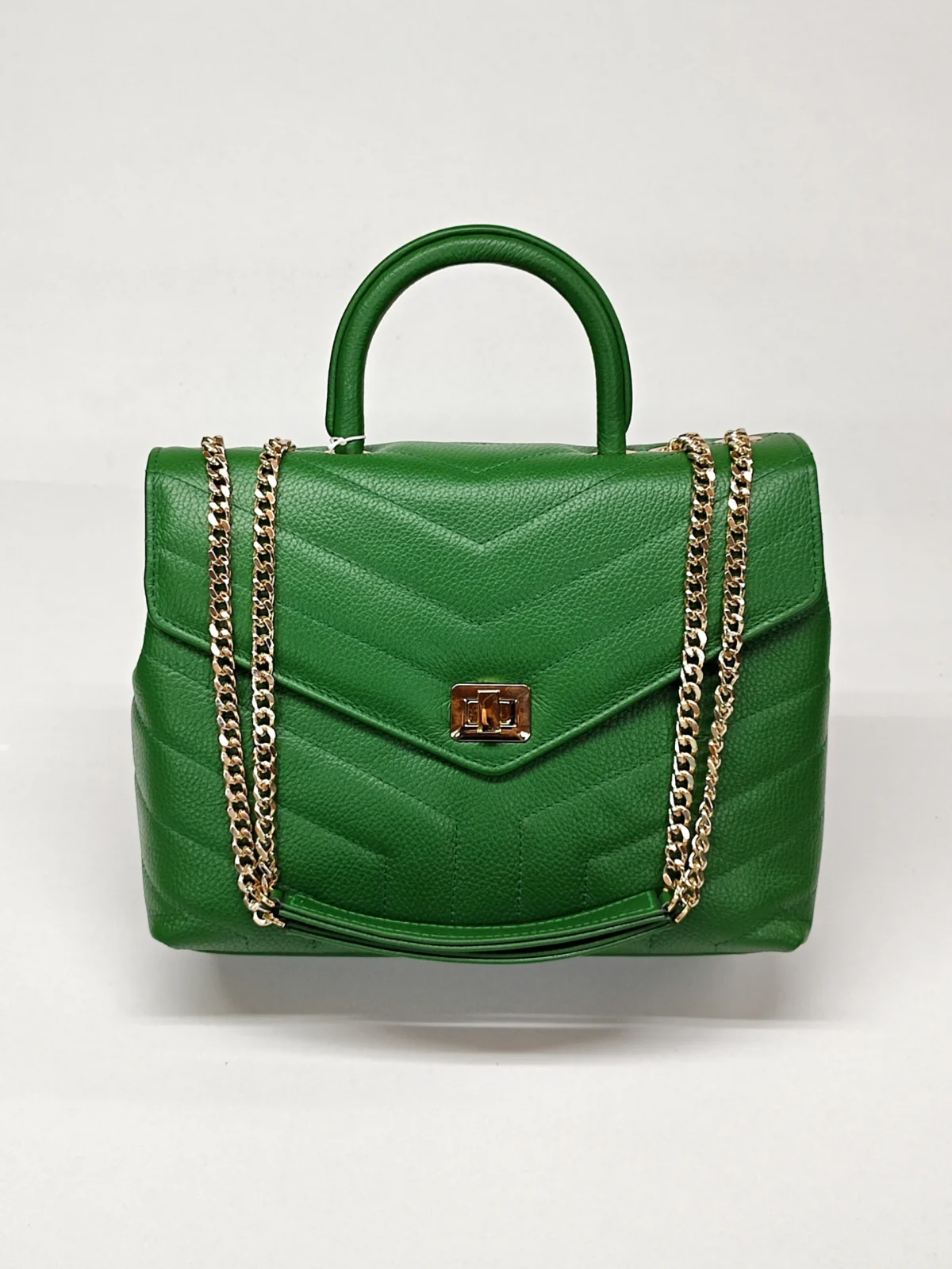 Chevron Max Top Handle Bag - Image 4