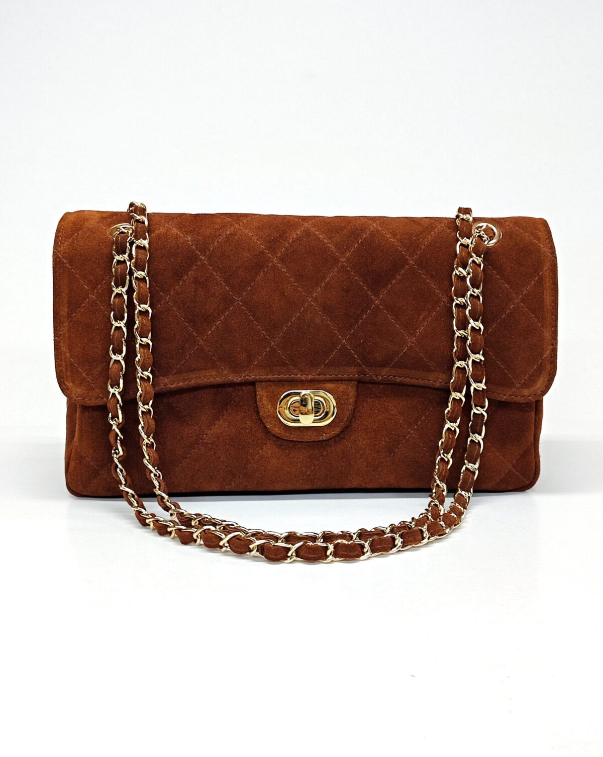 Suede Leather Chain Strap - Image 3
