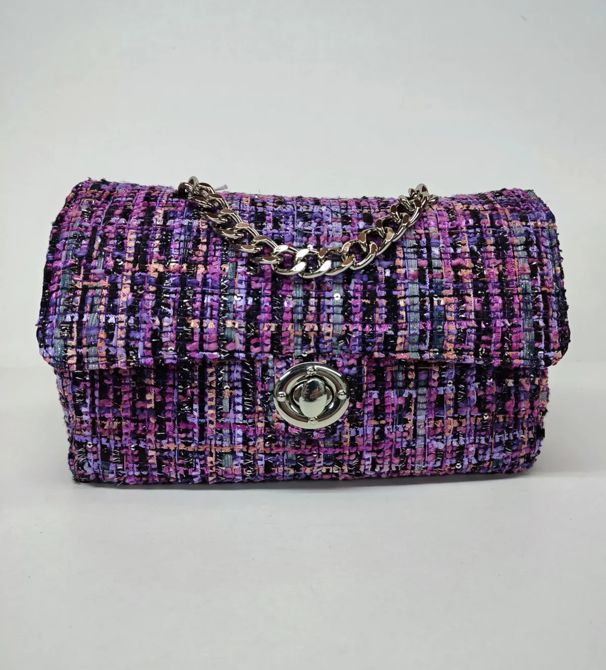 Tweed Diamond Bag - Image 5