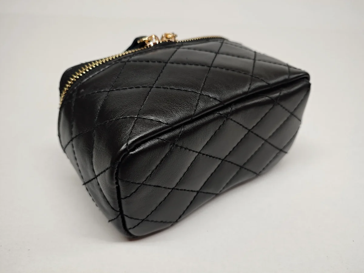 Quilted Small Barrel Bag - Image 3