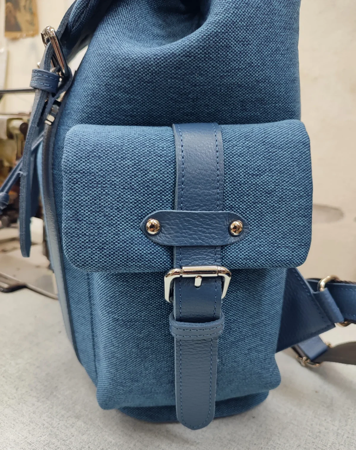 Denim Meli Backpack - Image 5