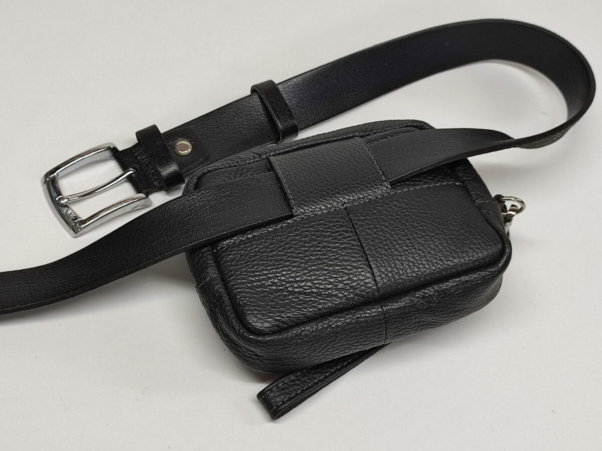 Leather Belt Bag - Image 4