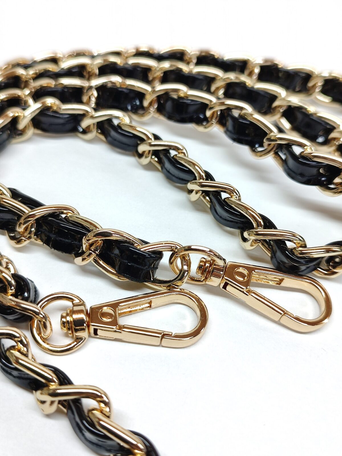 Patent Leather Chain Strap - Image 2