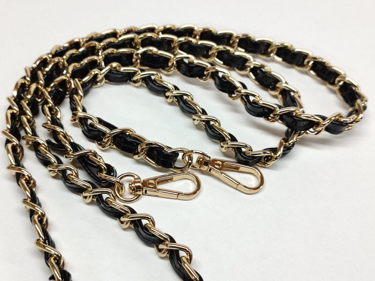 Patent Leather Chain Strap - Image 3