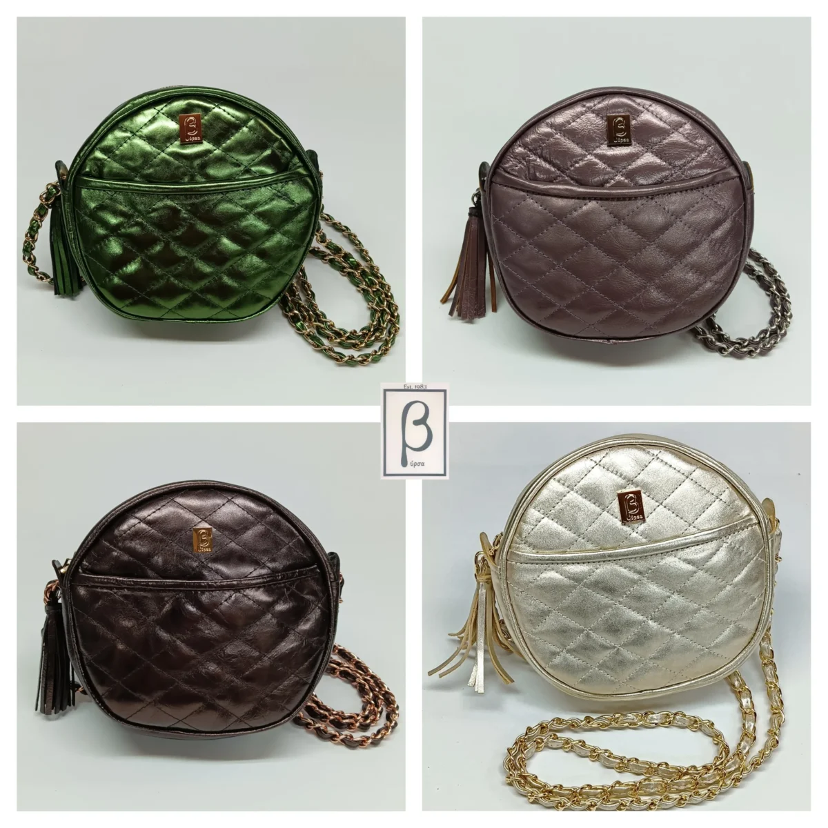 Little Diamond Round Bag - Image 5