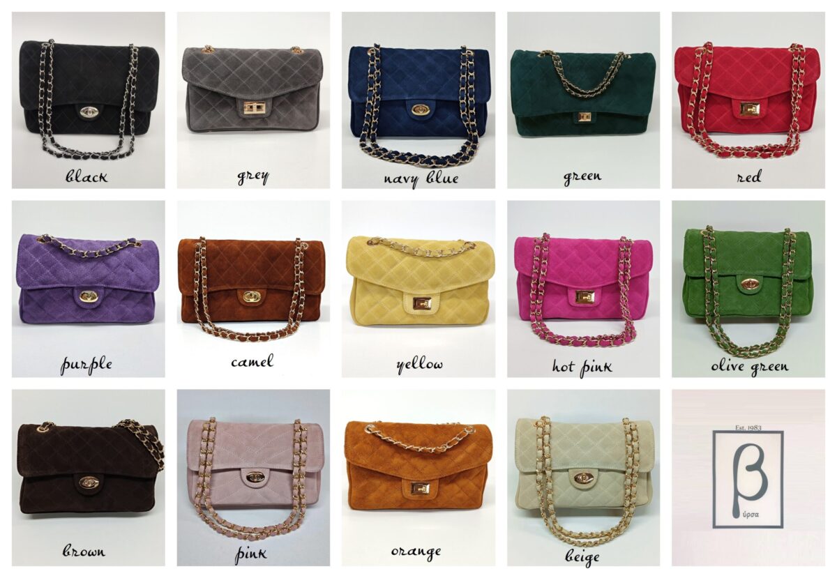 Suede Leather Chain Strap - Image 4