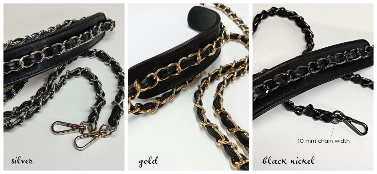Luxurious Chain Calfskin Strap - Image 6