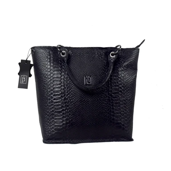 Black Python Bag