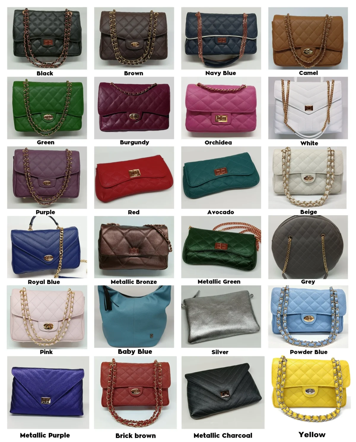 V Diamonds Caviar Leather Purse - Image 13