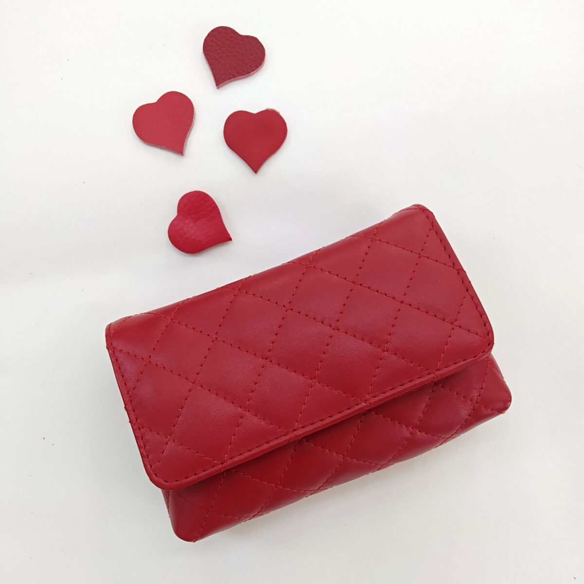 Quilted Wallet / Crossbody Bag - Image 6
