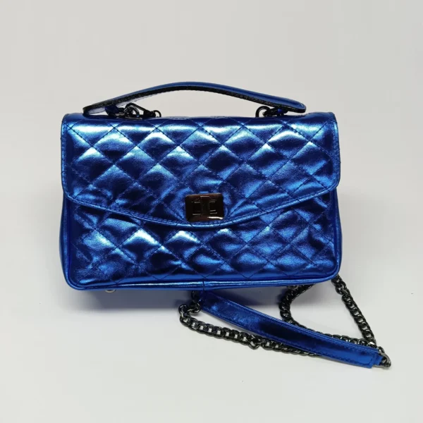 Metallic Diamonds Purse