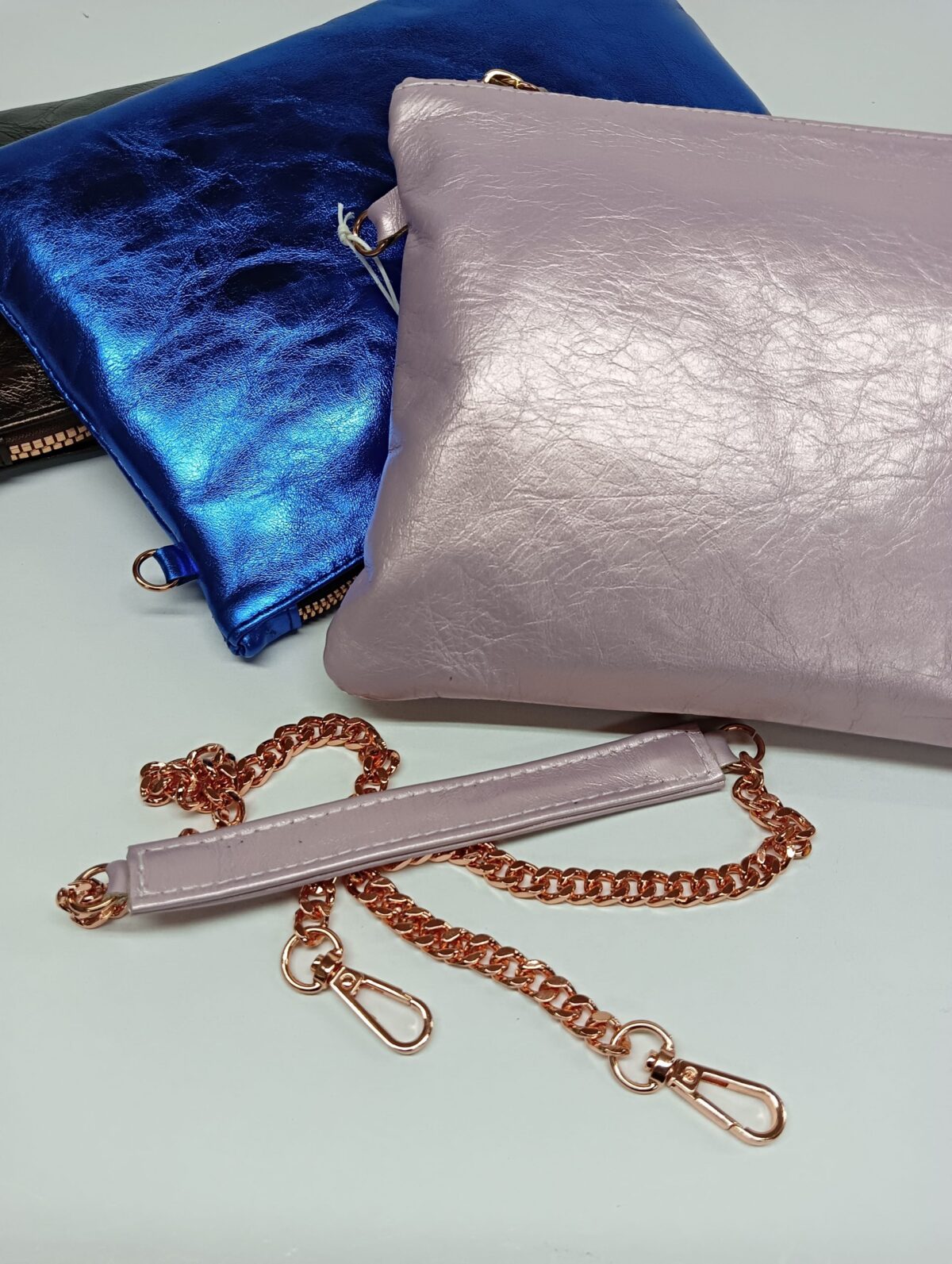 Metallic Diamond Clutch - Image 8