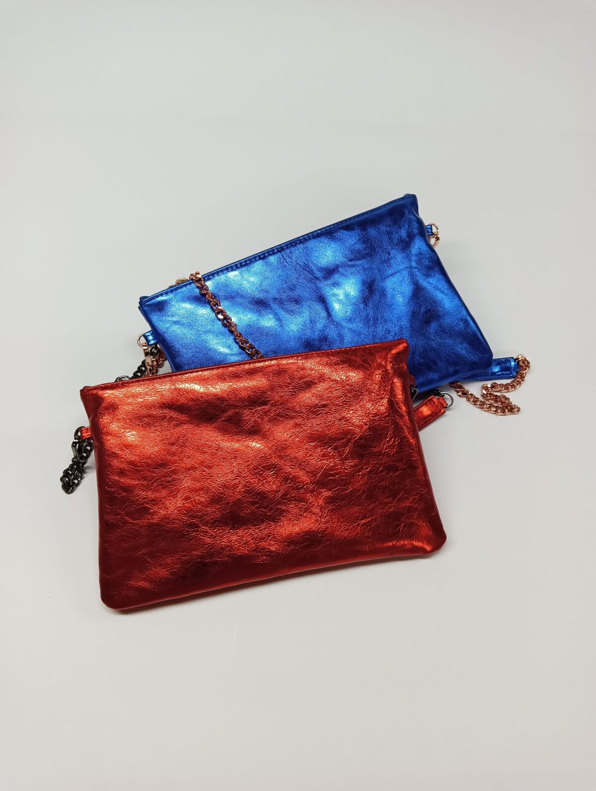 Metallic Diamond Clutch - Image 4