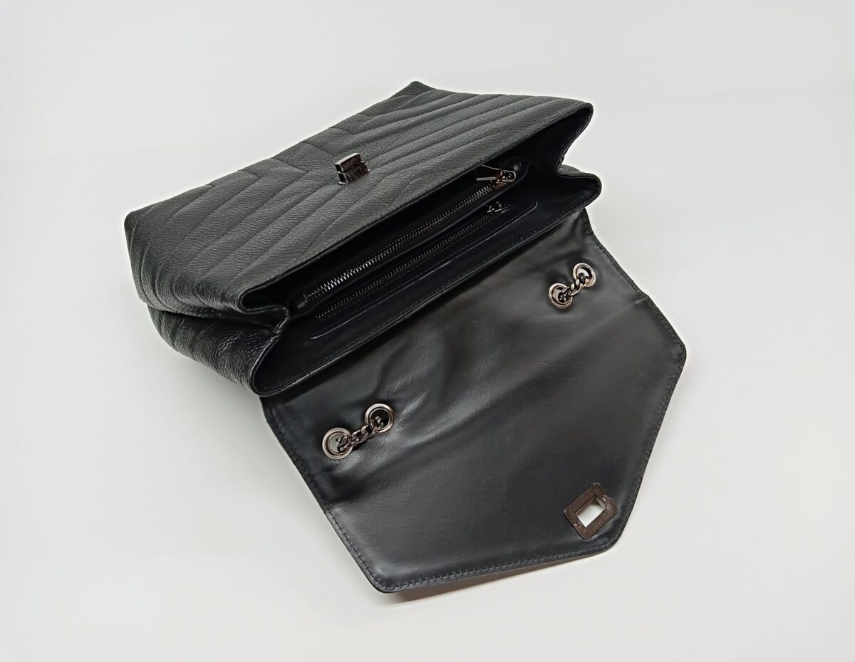 Chevron Max Top Handle Bag - Image 10