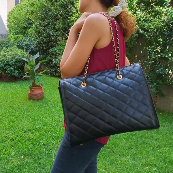 XL Diamonds Shopping Bag