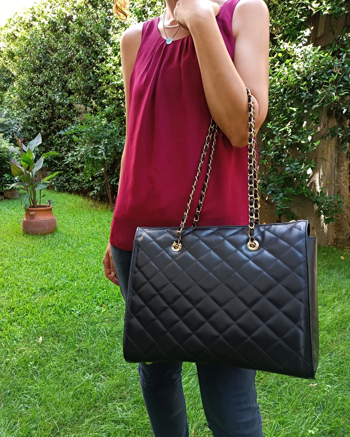XL Diamonds Shopping Bag - Image 2