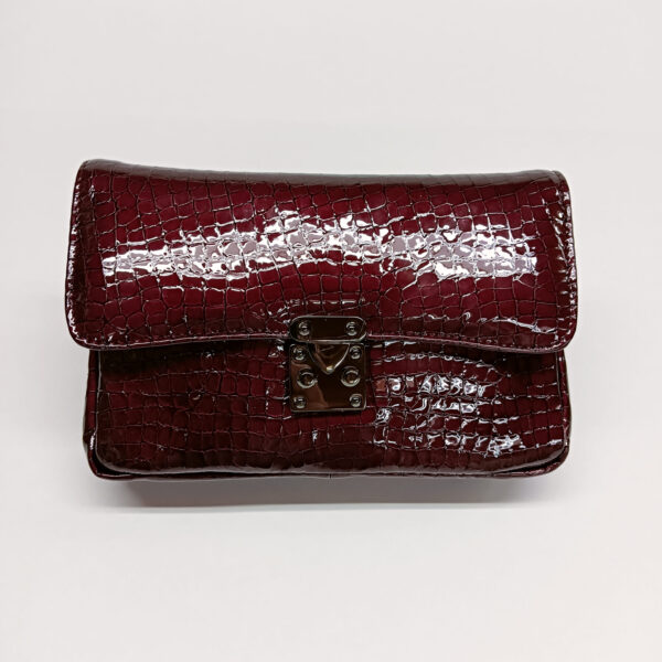 Croc Style Diamond Bag
