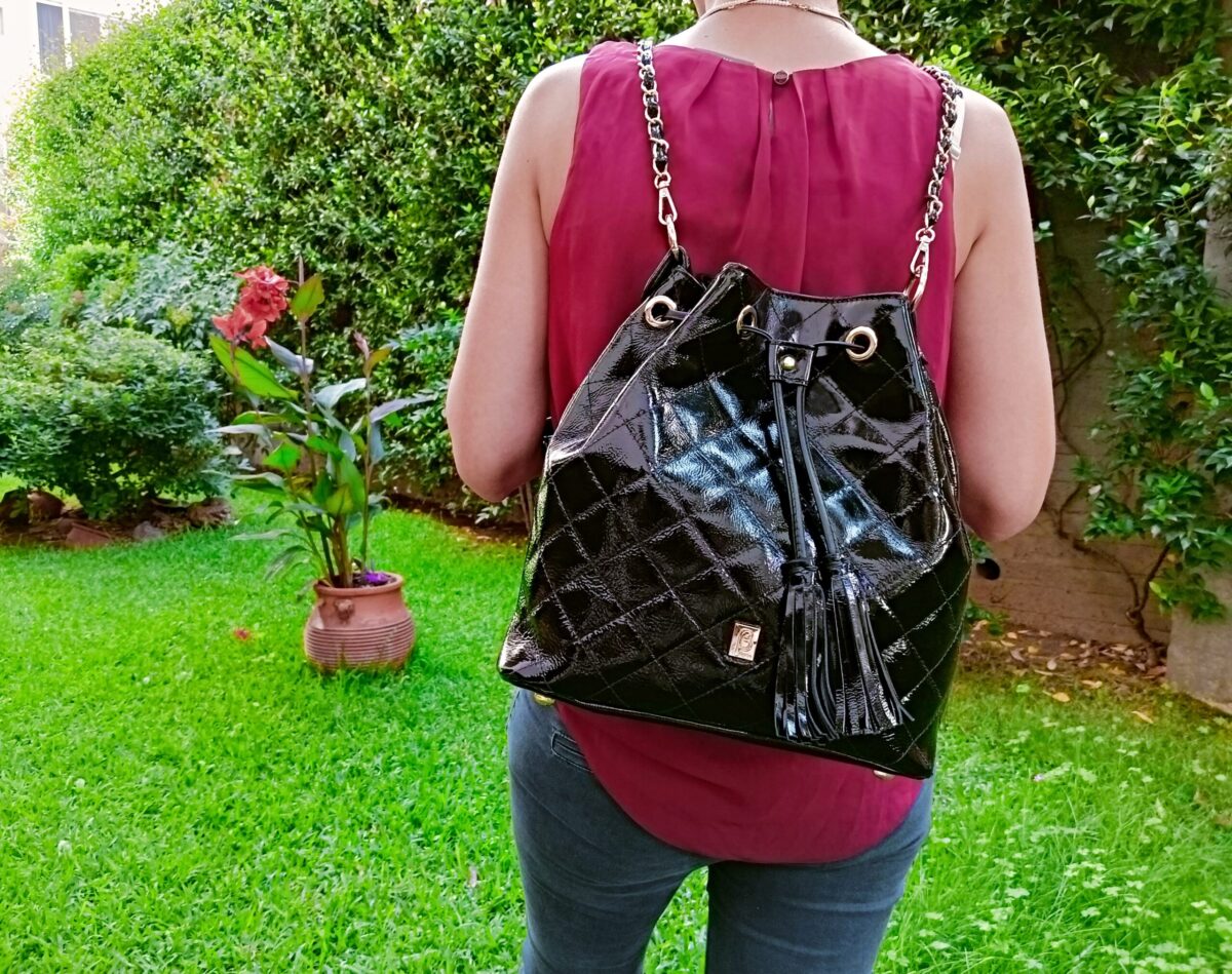 Shiny Diamonds Bucket Bag - Image 8