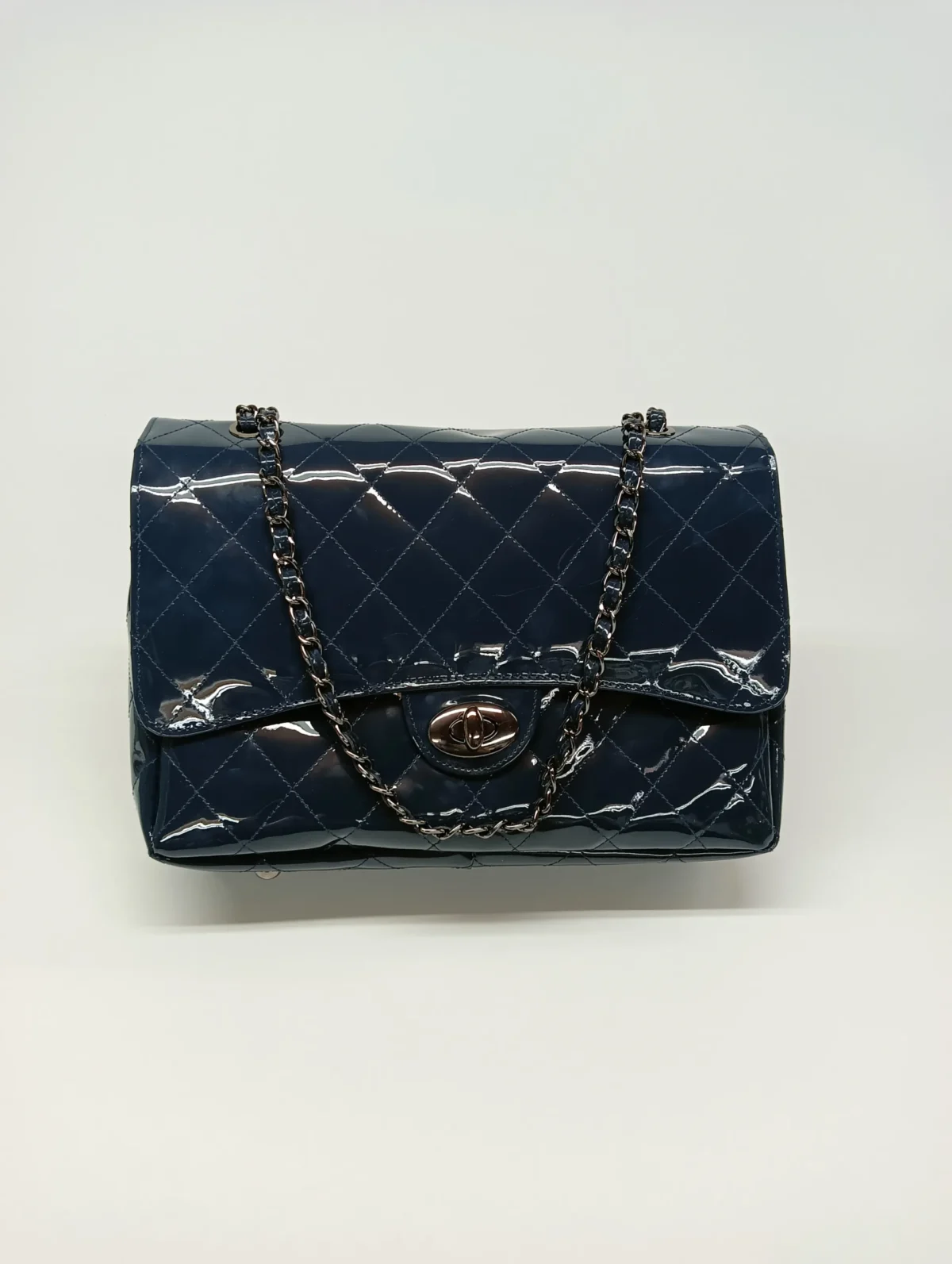 XL MAXI LUSTRINI LEATHER BAG - Image 3