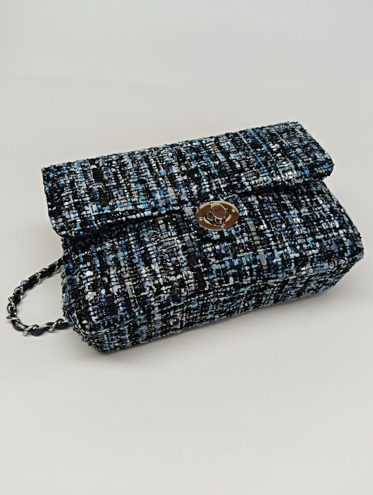 Tweed Diamond Bag - Image 11