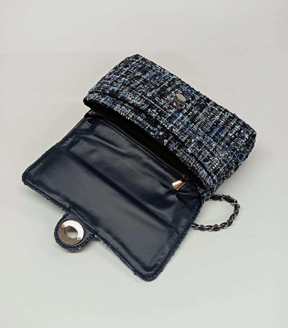 Tweed Diamond Bag - Image 13