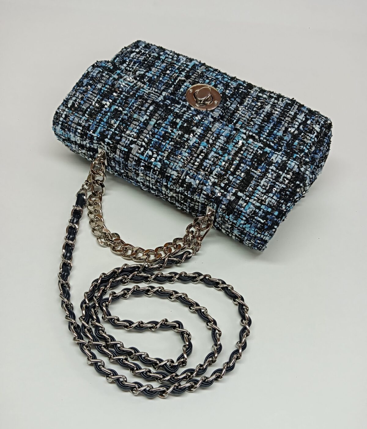 Tweed Diamond Bag - Image 12
