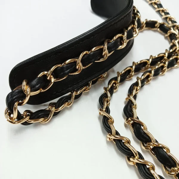 Luxurious Chain Calfskin Strap