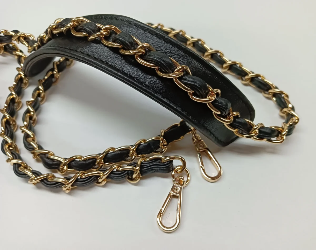 Luxurious Chain Calfskin Strap - Image 3