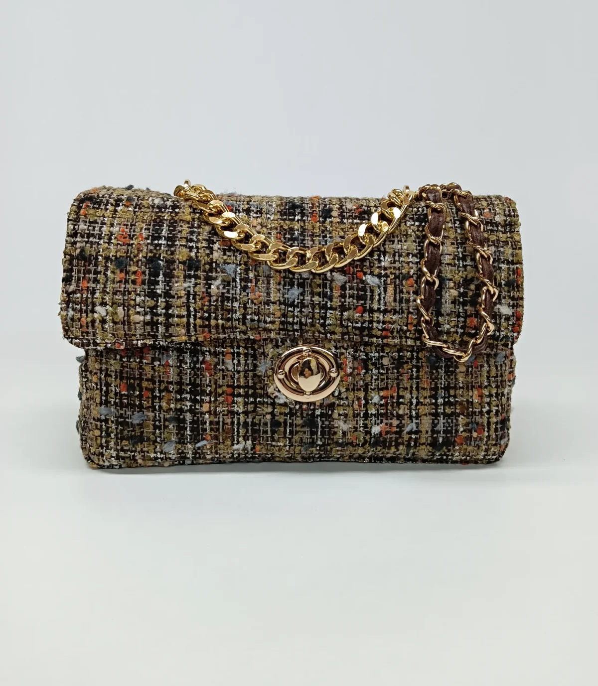 Tweed Diamond Bag - Image 9