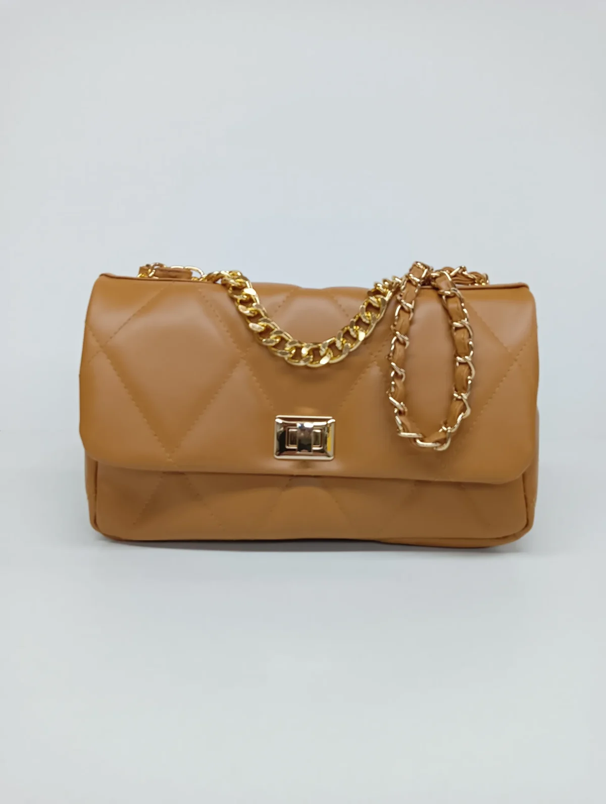 Medium Diamonds Genuine Leather Bag - Image 2
