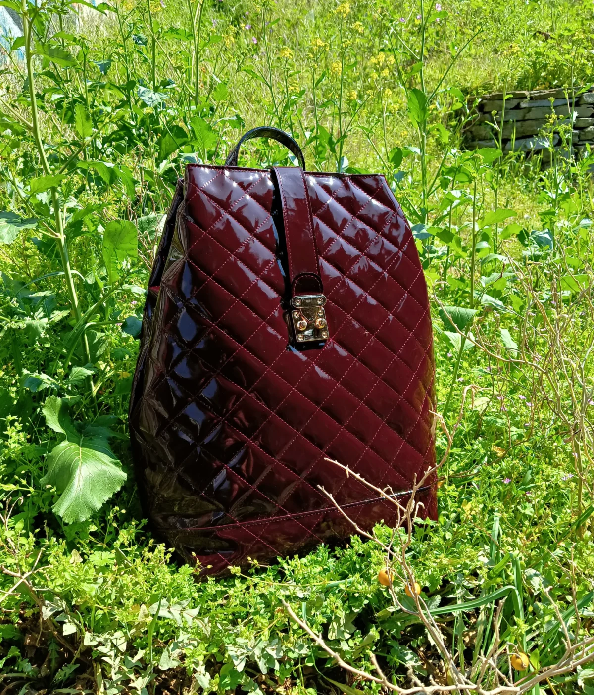 Eternal Diamonds Patent Backpack - Image 5