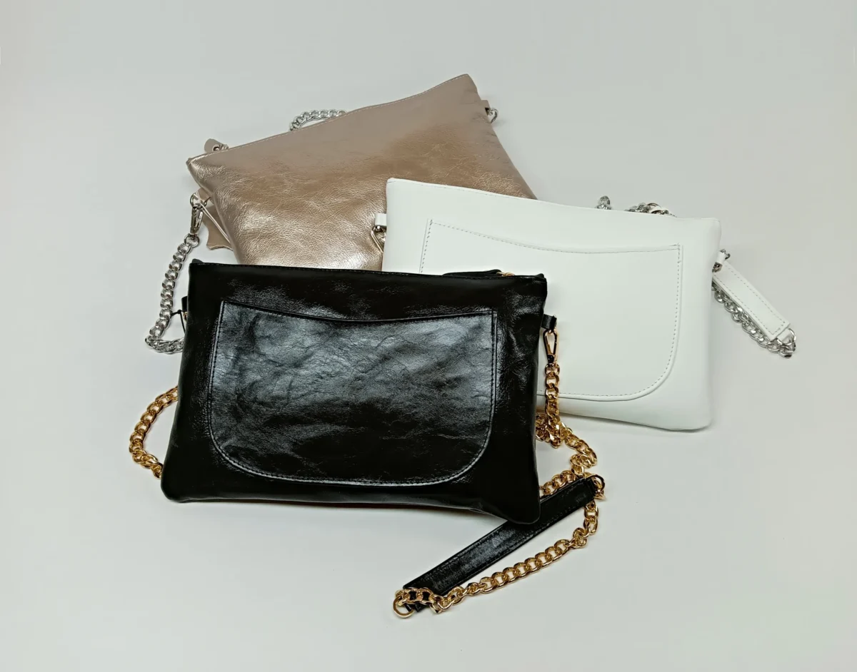Metallic Diamond Clutch - Image 5