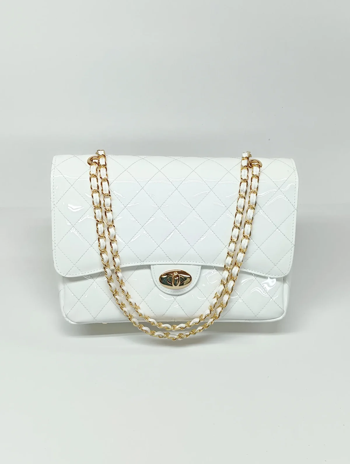 XL MAXI LUSTRINI LEATHER BAG - Image 9