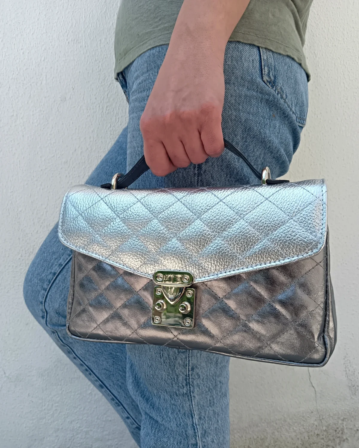 Silver Eternal Diamond Bag - Image 2