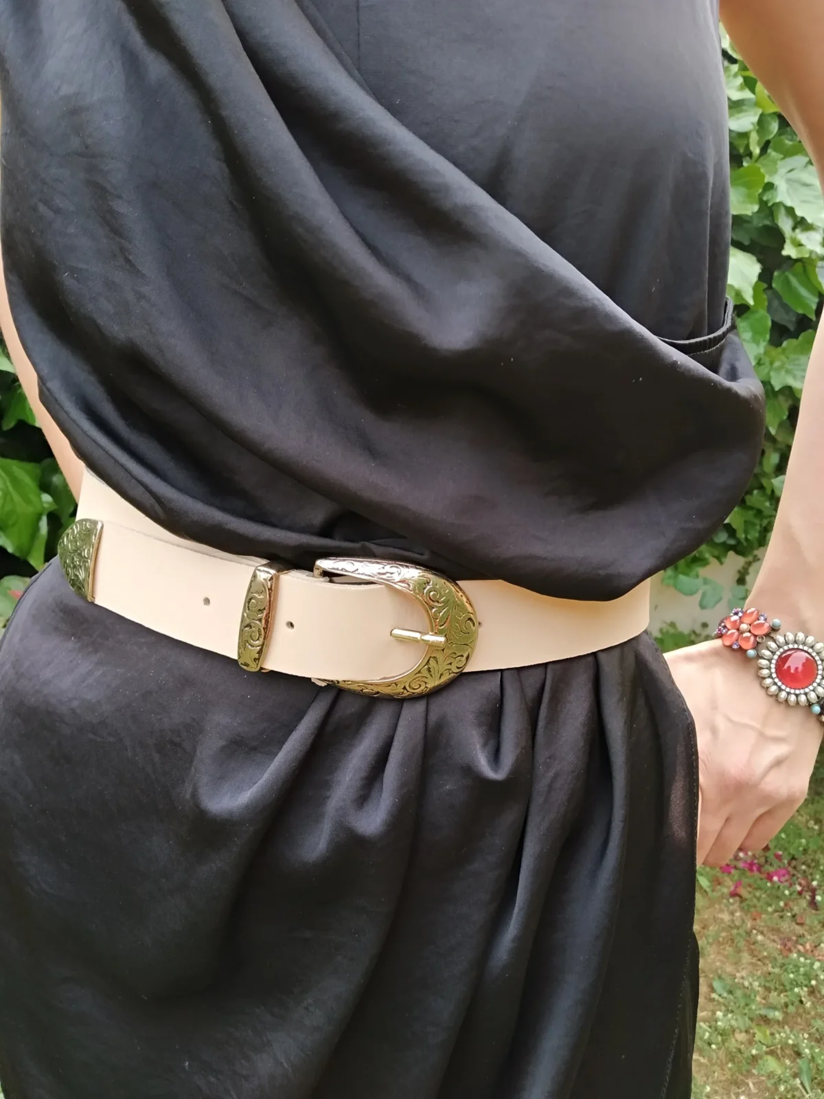 Greek Elegance Leather Belt - Image 10