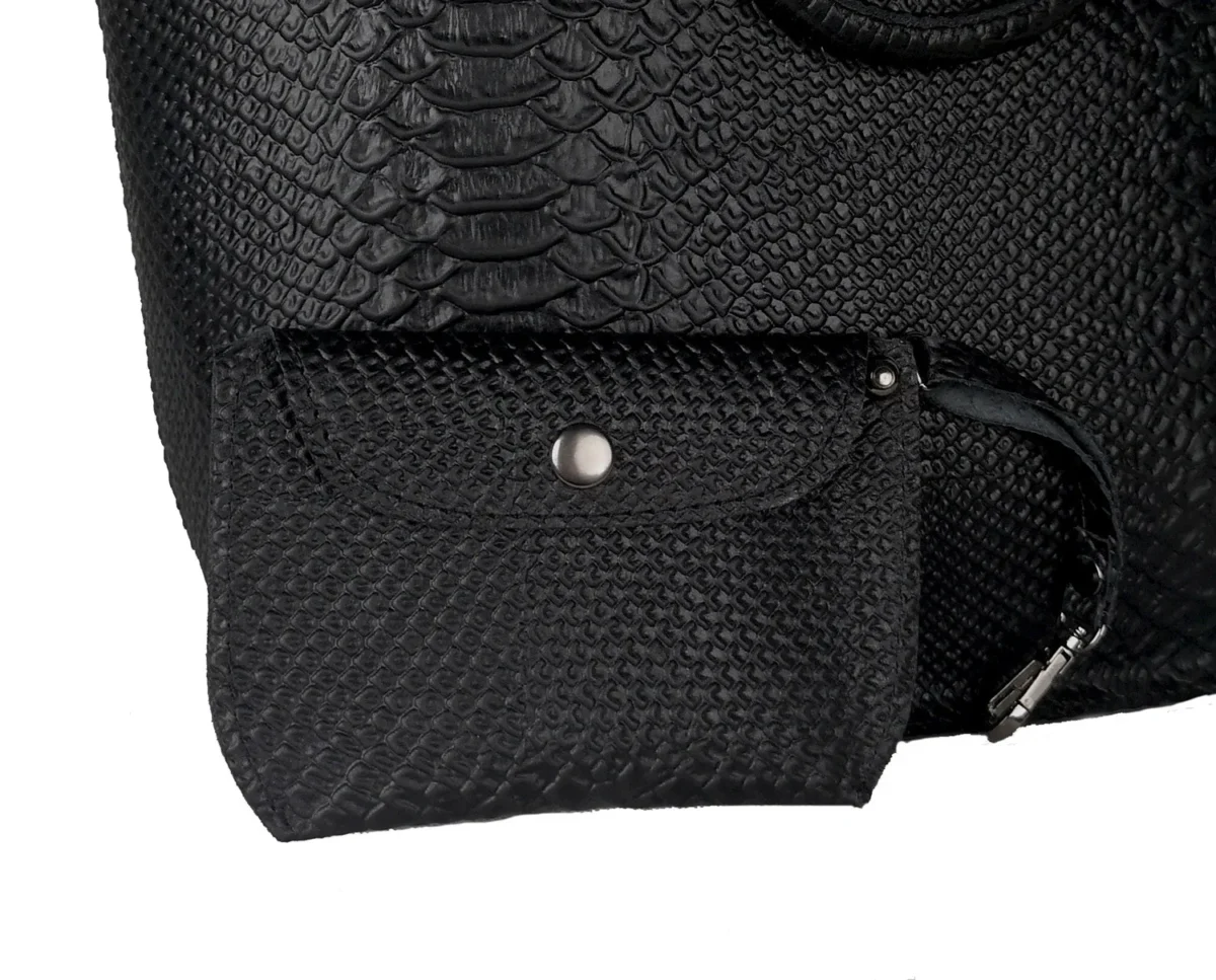 Black Python Bag - Image 6