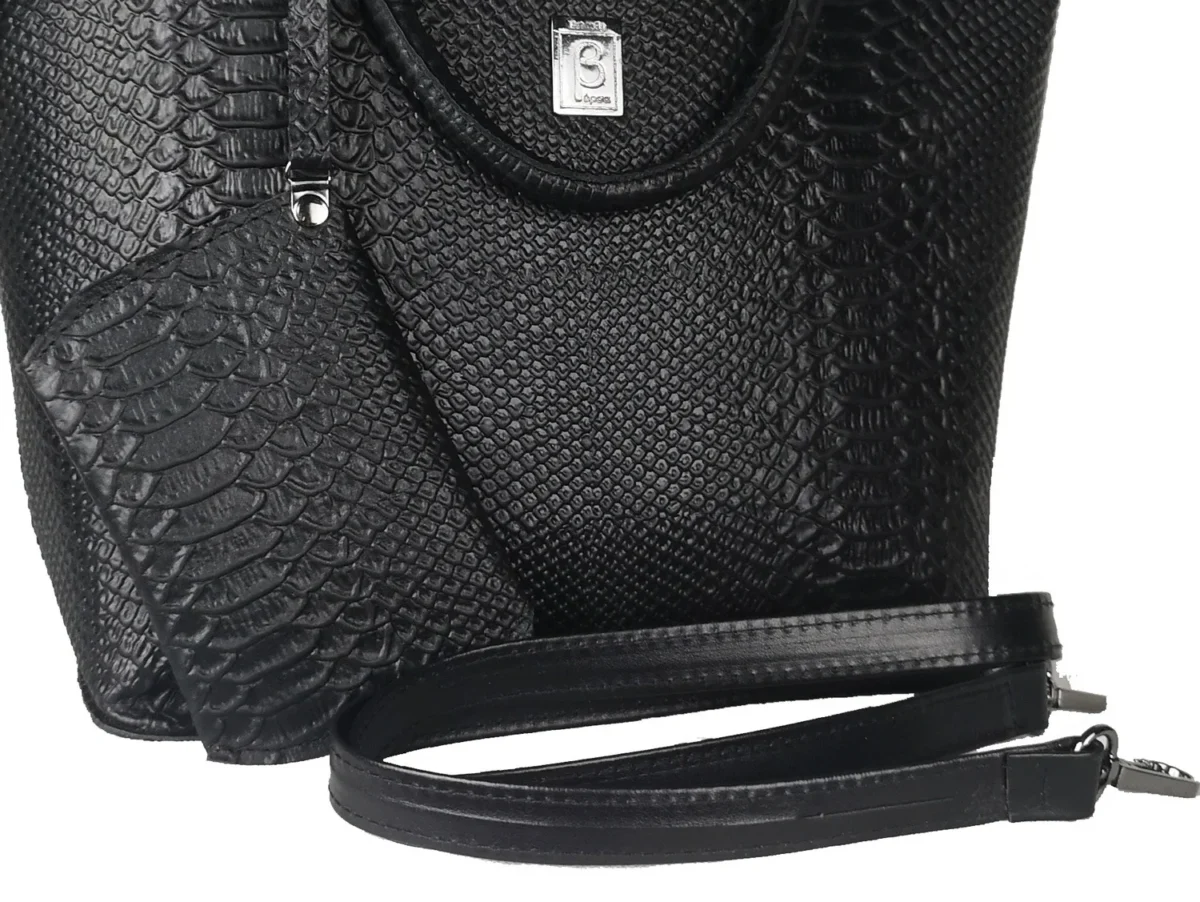 Black Python Bag - Image 7