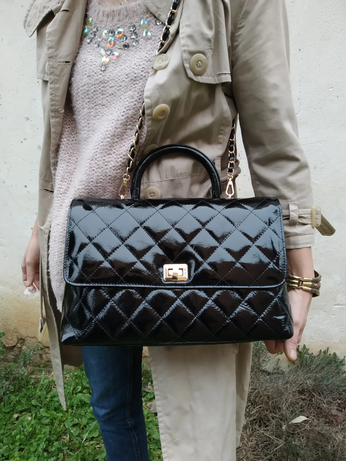 Shiny Diamond Large Bag - Image 6