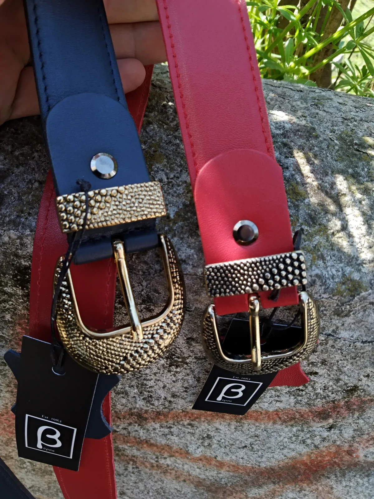 Greek Elegance Leather Belt - Image 9
