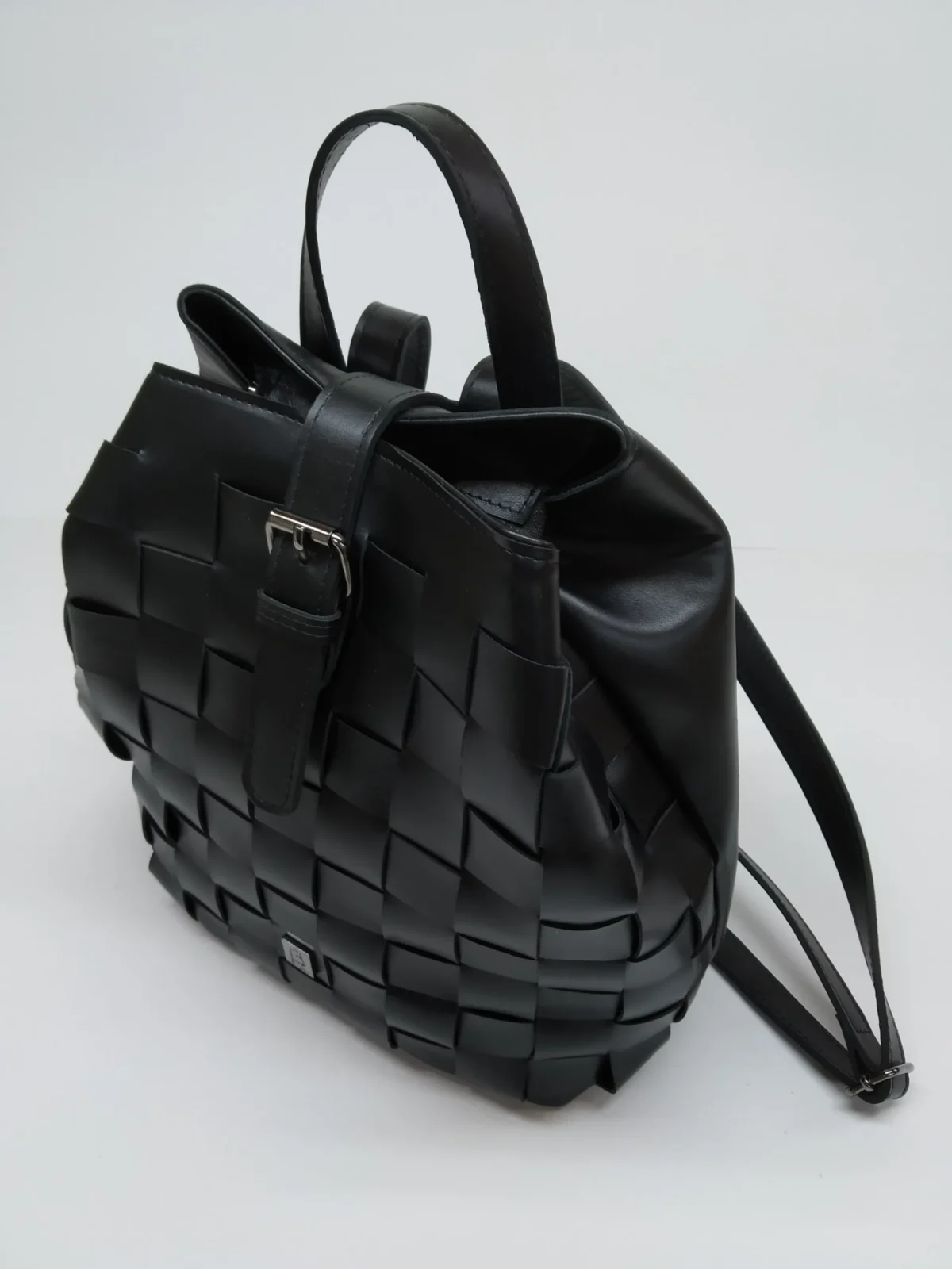 Patchwork Leather Juno Backpack - Image 8