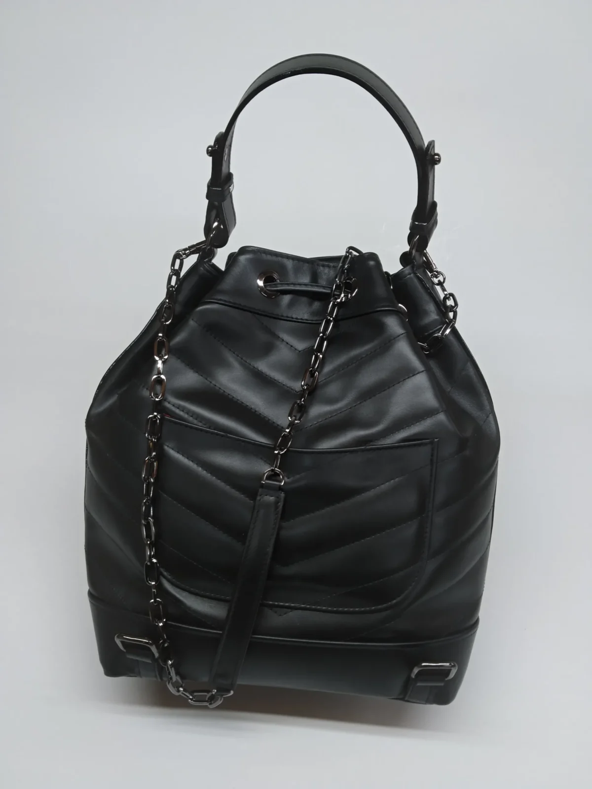 DIAMONDS ARE ETERNAL Quilted Convetible Purse - Image 9