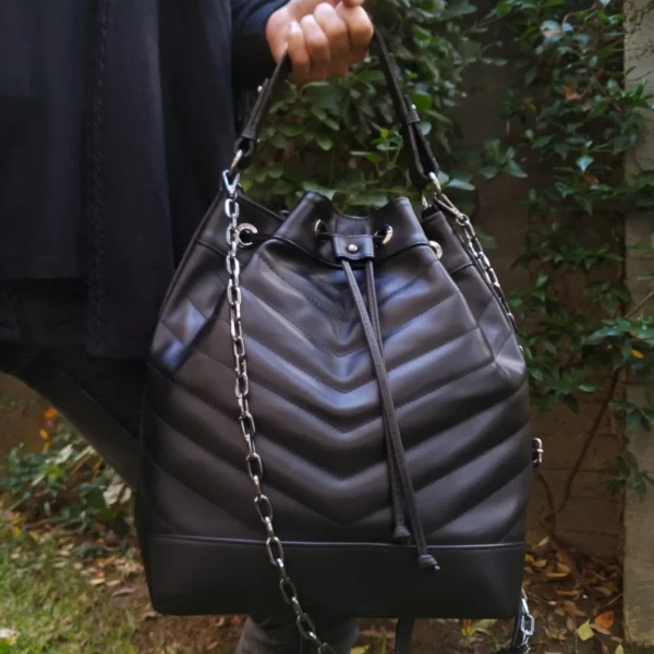 DIAMONDS ARE ETERNAL Quilted Convetible Purse