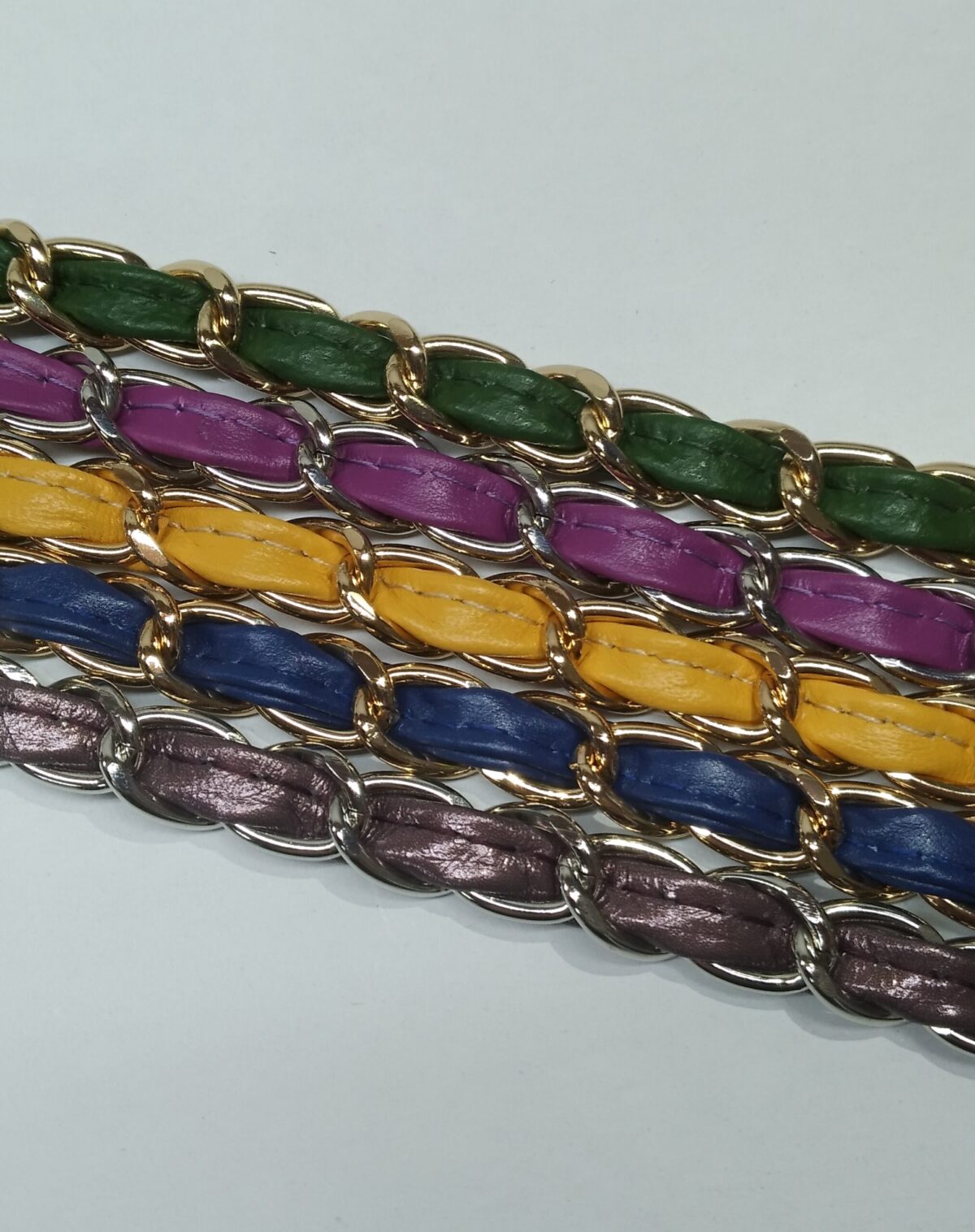 Classic Chain Leather Strap - Image 3
