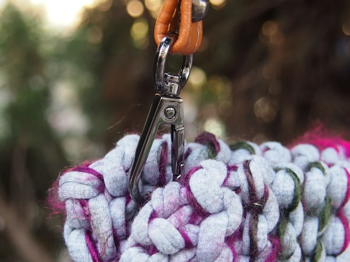 Tweed Crossbody Bag - Image 3