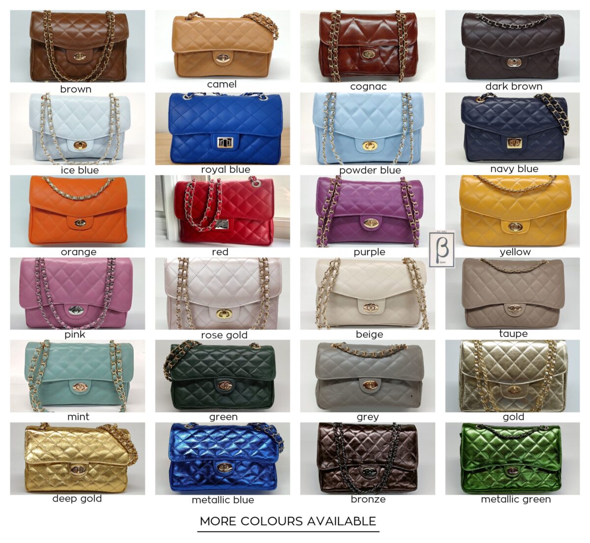 Leather Pad & Chain Classic Strap - Image 6