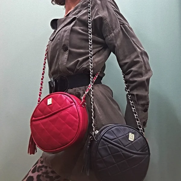 Little Diamond Round Bag