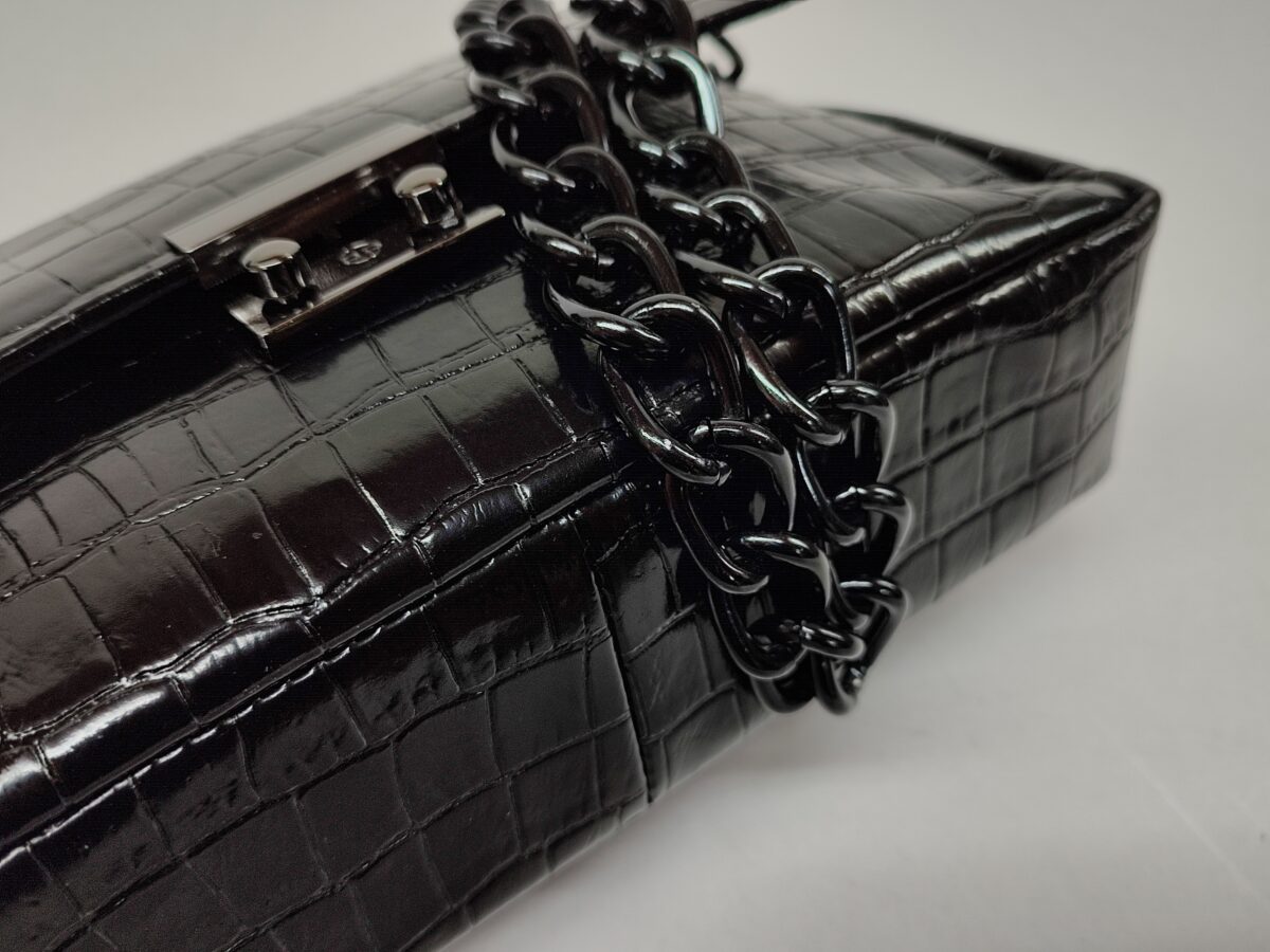 Croc Style Diamond Bag - Image 5