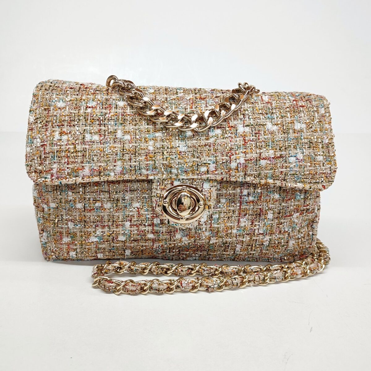 Tweed Diamond Bag - Image 7