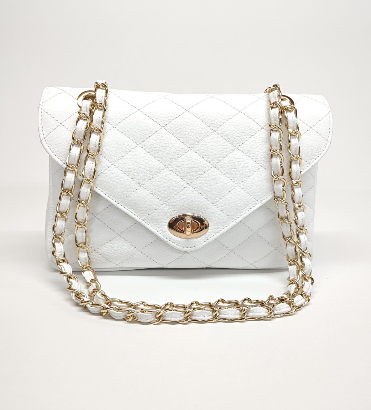 V Diamonds Caviar Leather Purse - Image 9