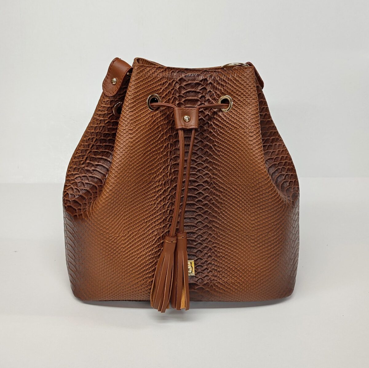 Snake Instinct Convertible Bucket Bag - Image 8